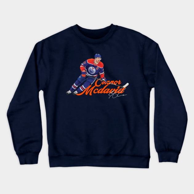 Connor Mcdavid Crewneck Sweatshirt by CovpaTees